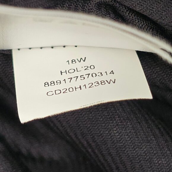 Rachel Roy Floral Sleeveless Velvet Dress Keyhole Back Design Black & Beige NWT - Picture 16 of 16